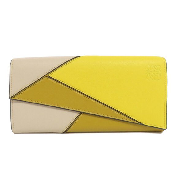 LOEWE Gray Leather Wallet - Picture 1 of 11